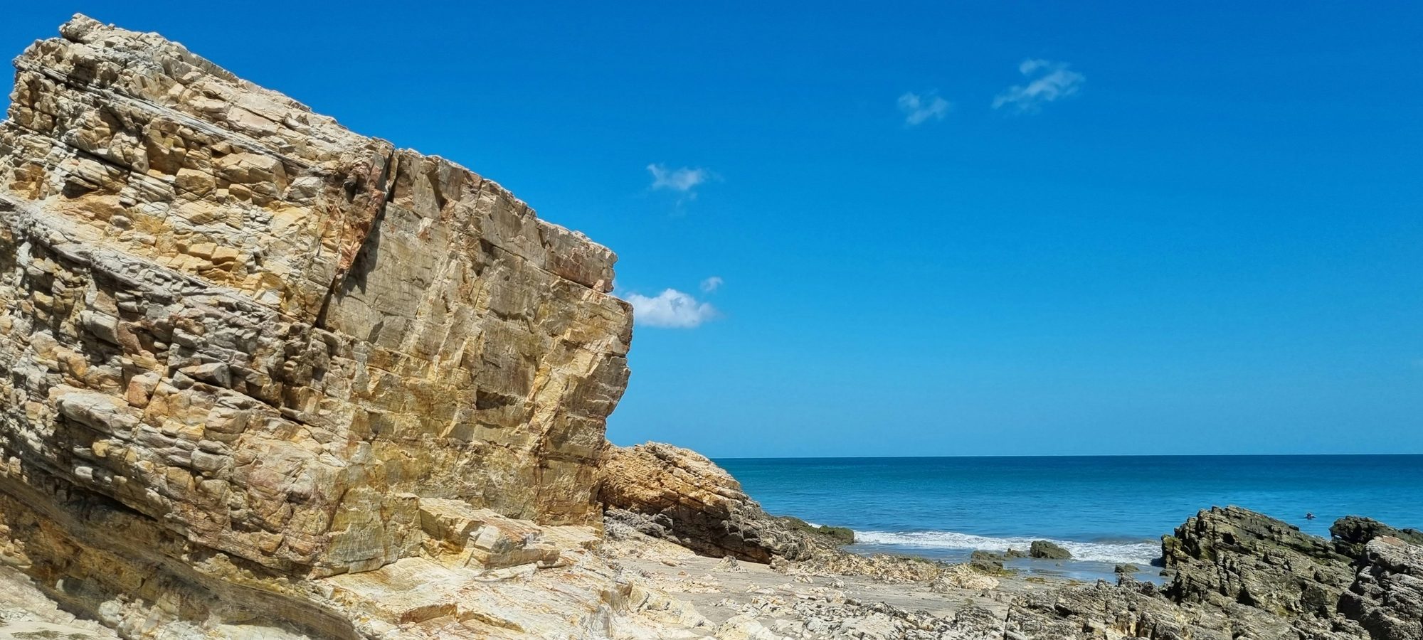Coastline of Jericoacoara, Ceara, Brazil